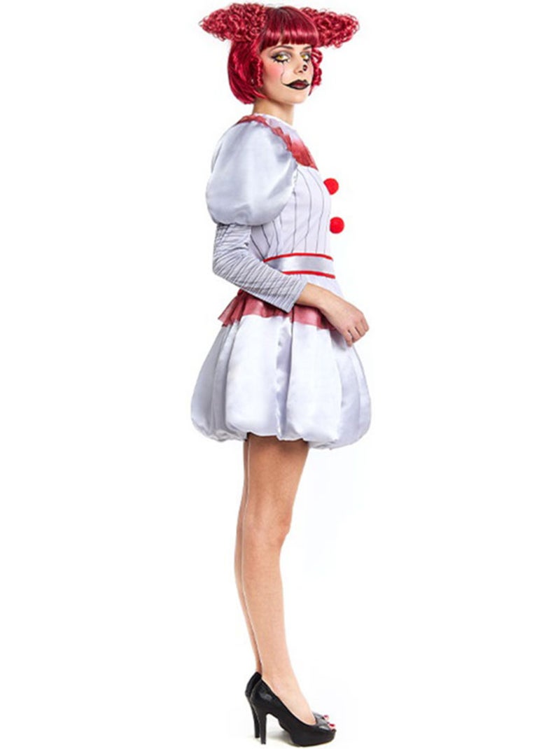 Costume de clown effrayant Multicolore - Kiabi