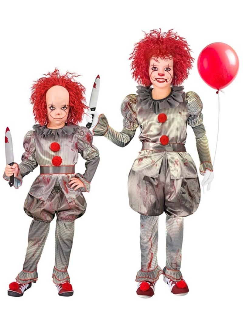 Costume de clown effrayant Multicolore - Kiabi
