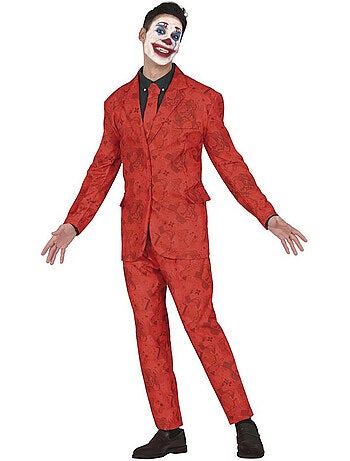 Costume de clown élégant et souriant