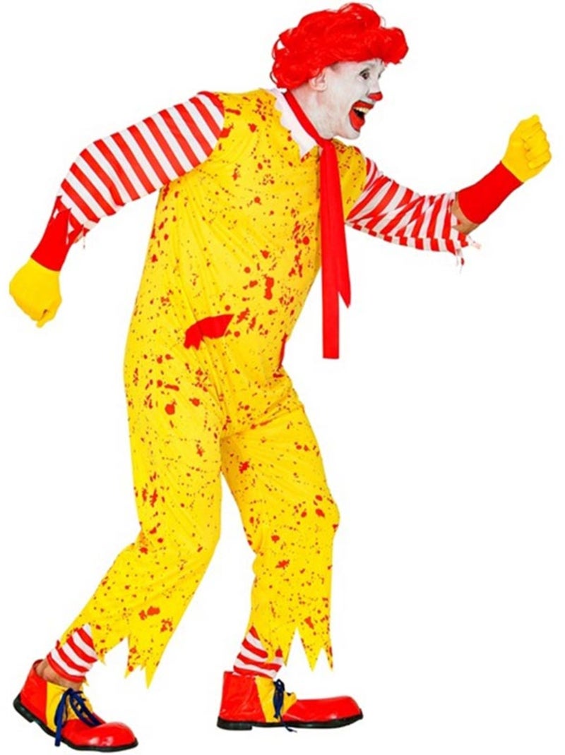 Costume de clown hamburger tueur Multicolore - Kiabi