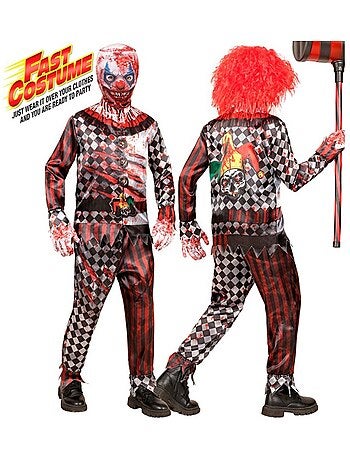 Costume de clown maléfique Express
