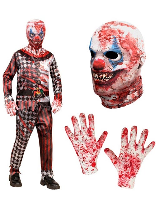 Costume de clown maléfique Express - Kiabi