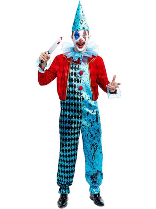 Costume de clown maniaque - Kiabi