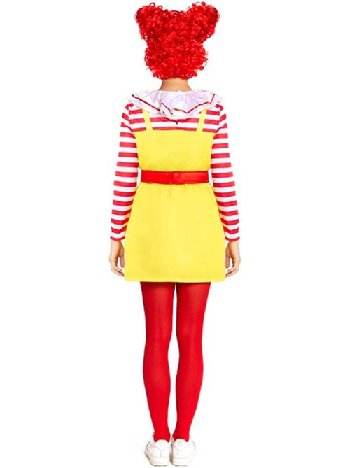 Costume de clown sadique en hamburger - Kiabi
