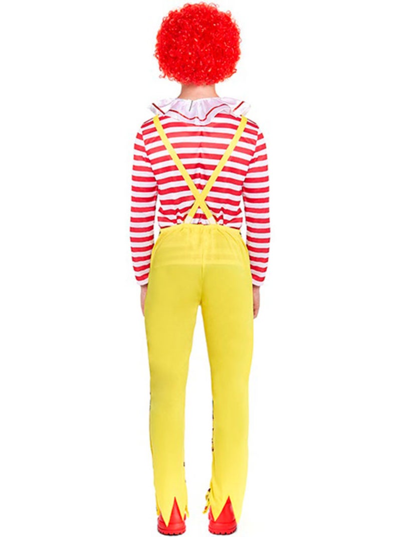 Costume de clown sadique en hamburger Multicolore - Kiabi