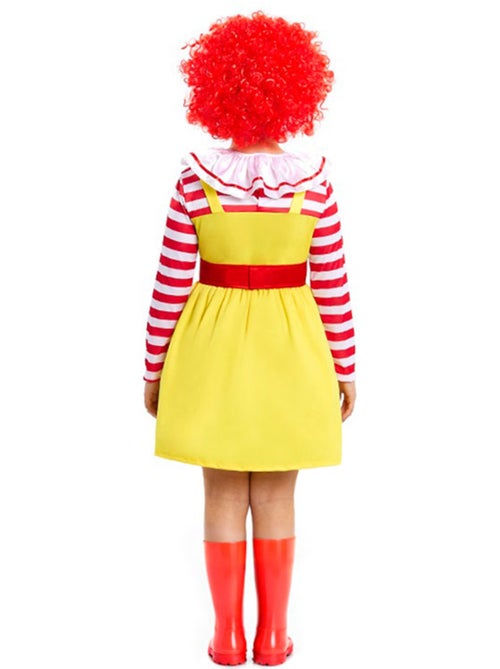 Costume de clown sadique en hamburger - Kiabi