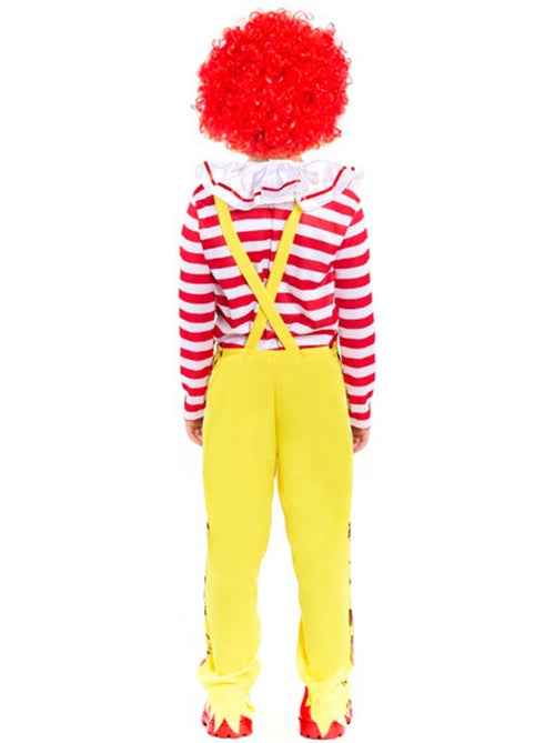 Costume de clown sadique en hamburger - Kiabi