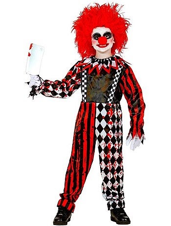 Costume de clown sanglant