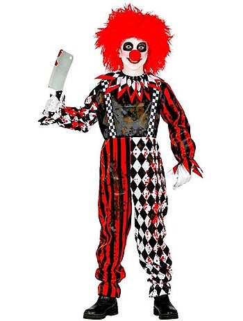Costume de clown sanglant