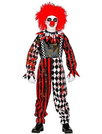Costume de clown sanglant