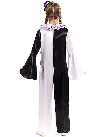 Costume de clown terrifiant avec chapeau