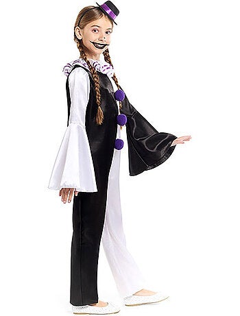 Costume de clown terrifiant avec chapeau
