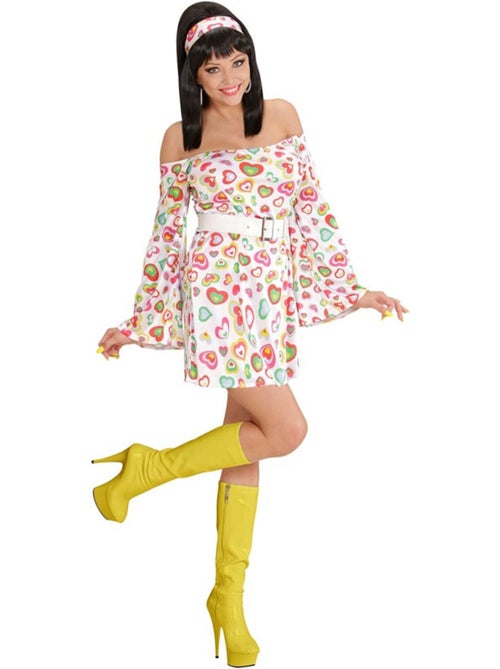 Costume de cœurs des années 70 - Kiabi