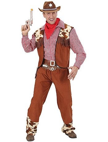 Costume de cowboy à carreaux