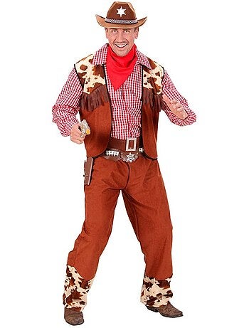 Costume de cowboy à carreaux