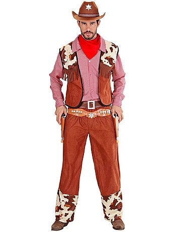 Costume de cowboy à carreaux