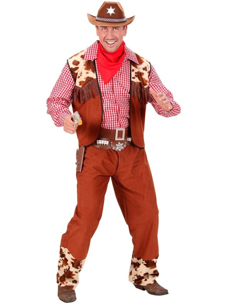 Costume de cowboy à carreaux Multicolore - Kiabi
