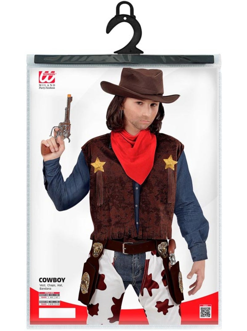 Costume de cowboy avec bandana Multicolore - Kiabi