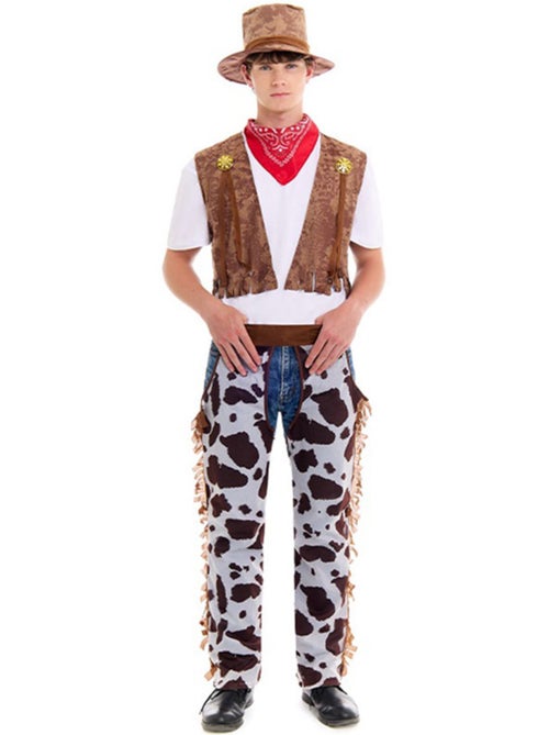 Costume de cowboy western avec jambières - Kiabi
