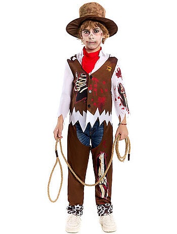 Costume de cowboy zombie