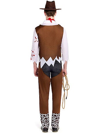 Costume de cowboy zombie