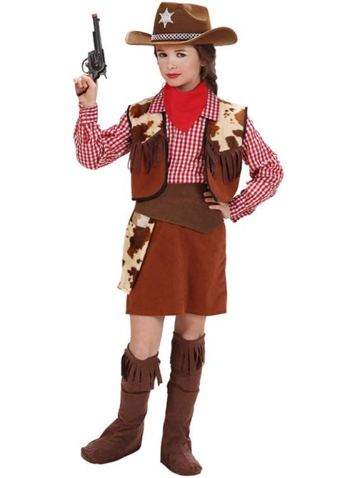 Costume de cowgirl à carreaux - Kiabi