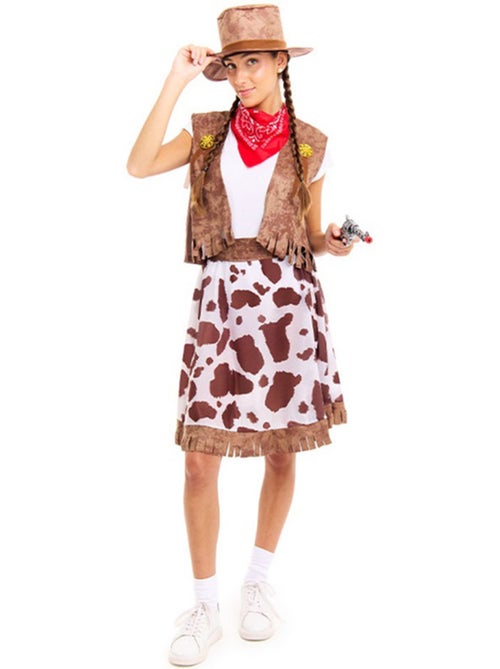 Costume de cowgirl de l'Ouest - Kiabi