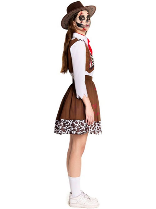 Costume de cowgirl zombie - Kiabi Costume de cowgirl zombie - Kiabi