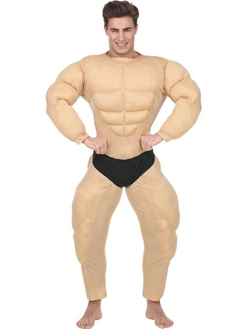Costume de culturiste musclé avec short - Kiabi
