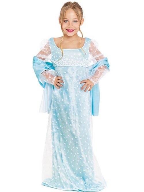 Costume de dame anglaise bleu clair - Kiabi