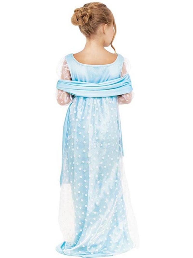 Costume de dame anglaise bleu clair Multicolore - Kiabi