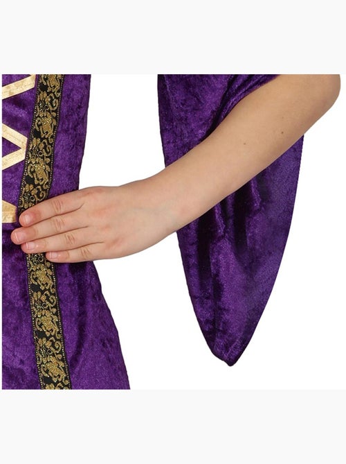Costume de dame médiévale violette - Kiabi