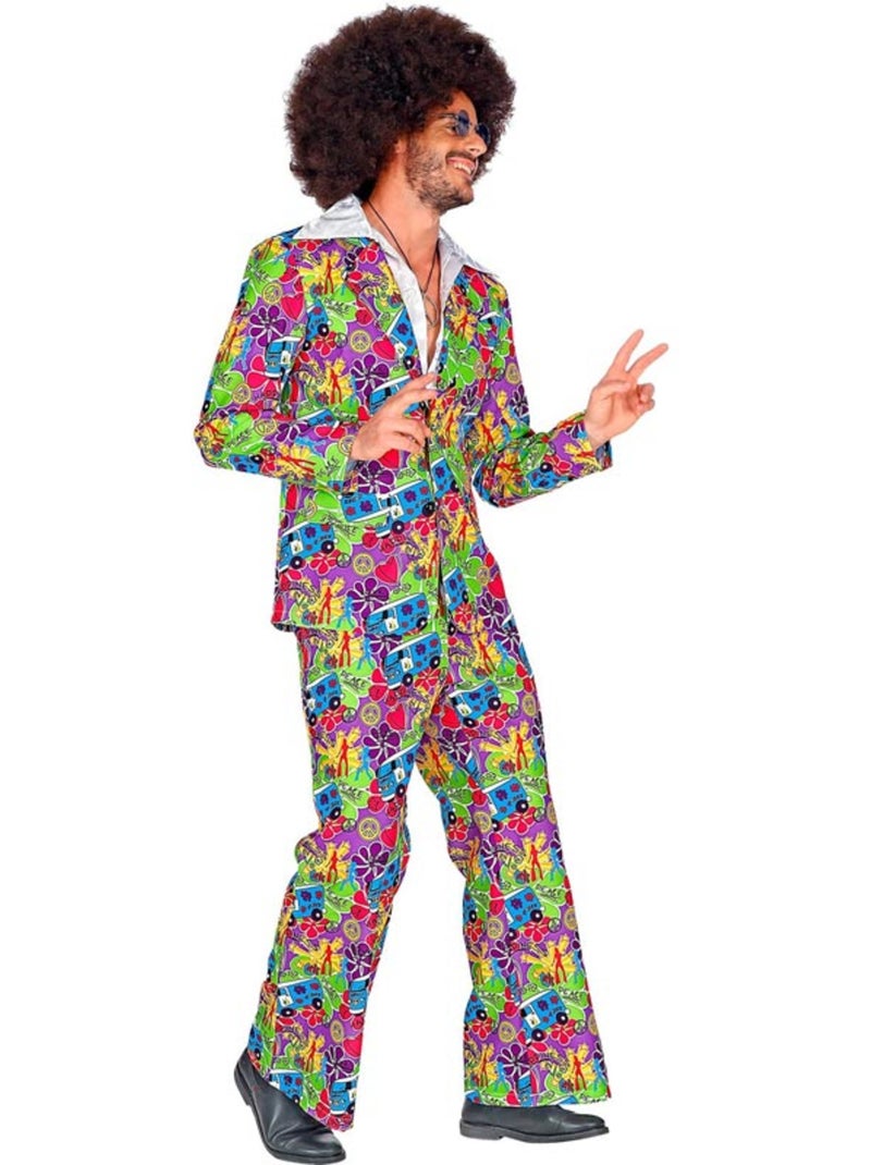 Costume de dessin animé des années 60 Multicolore - Kiabi