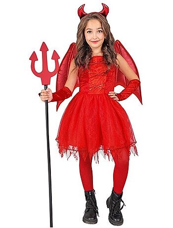 Costume de diable avec ailes et cornes