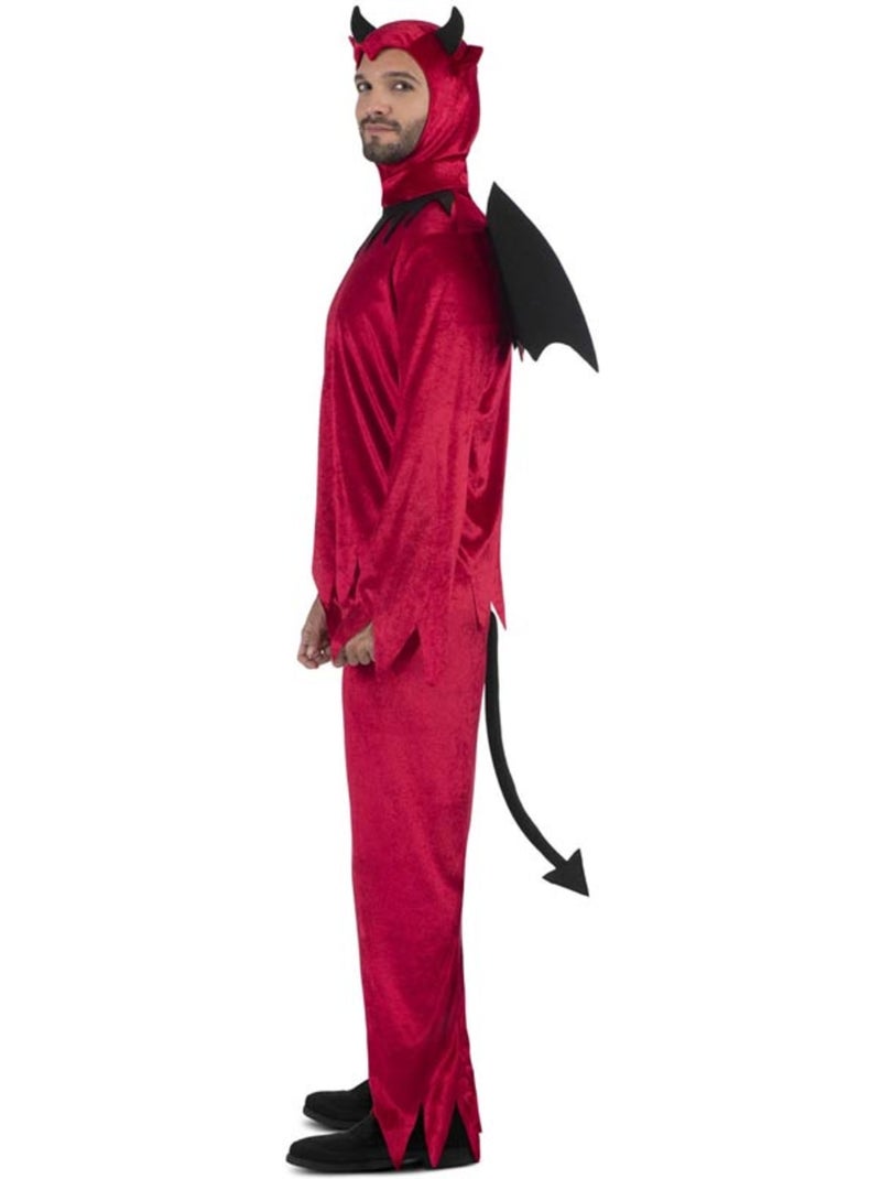 Costume de diable avec ailes et queue Multicolore - Kiabi