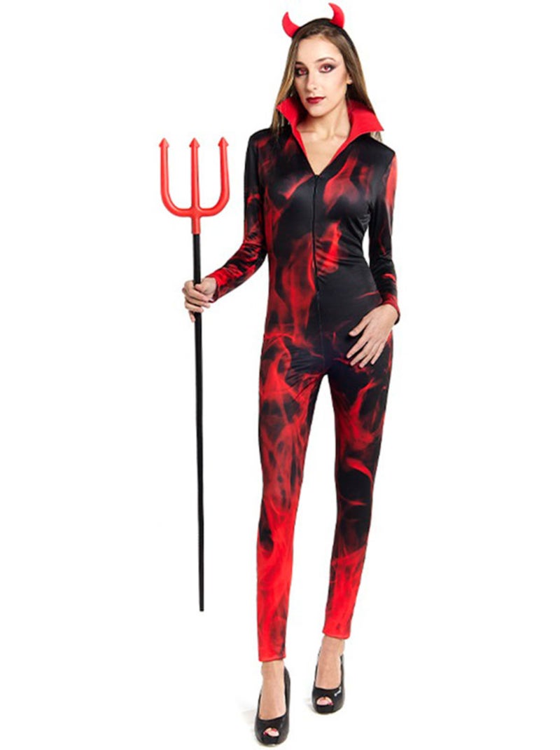 Costume de diable avec cornes Multicolore - Kiabi