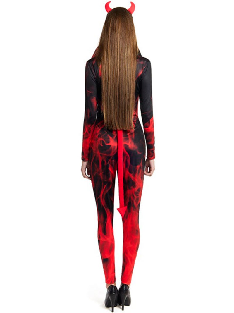 Costume de diable avec cornes Multicolore - Kiabi