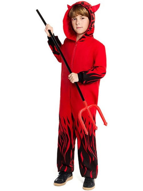 Costume de diable en feu - Kiabi