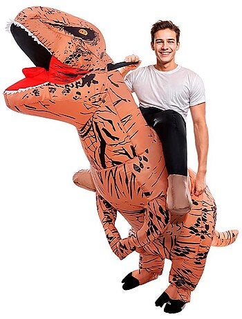 Costume de dinosaure gonflable