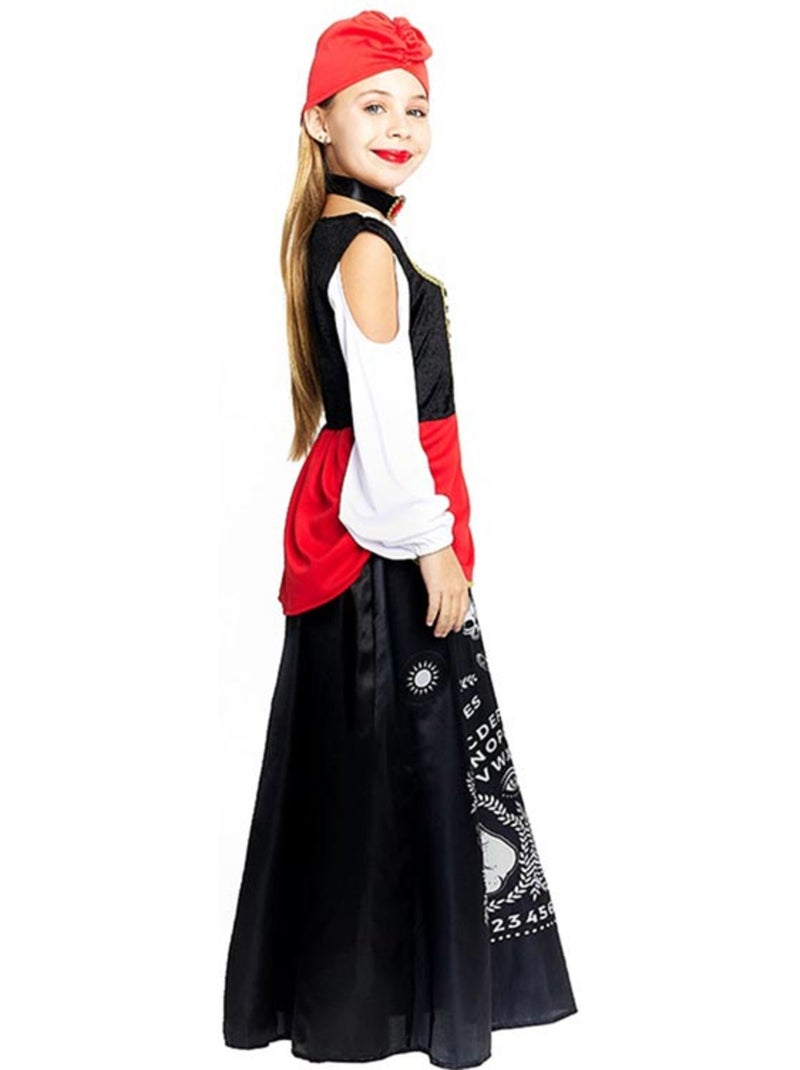 Costume de diseuse de bonne aventure avec turban Multicolore - Kiabi