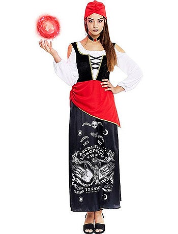 Costume de diseuse de bonne aventure avec turban