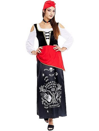 Costume de diseuse de bonne aventure avec turban