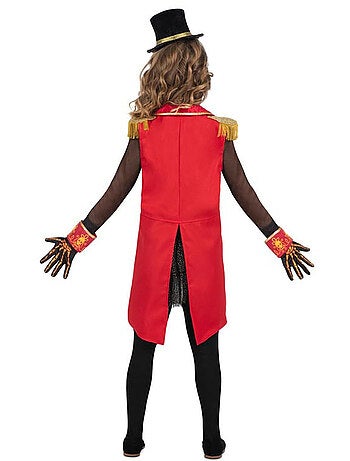 Costume de dompteur de lion squelette avec coiffe