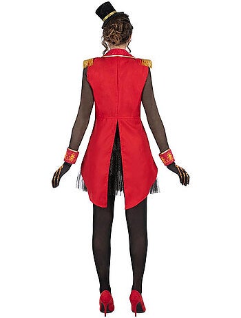 Costume de dompteur de lion squelette avec coiffe