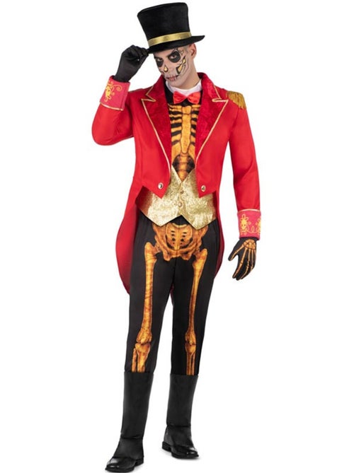 Costume de dompteur de squelettes avec chapeau - Kiabi
