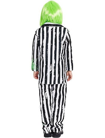 Costume de fantôme en costume rayé