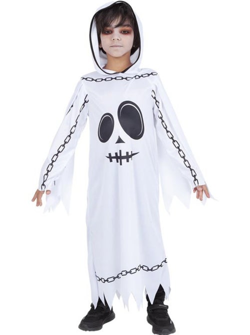 Costume de fantôme enchaîné avec capuche - Kiabi