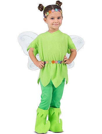 Costume de fée florale avec ailes et coiffe