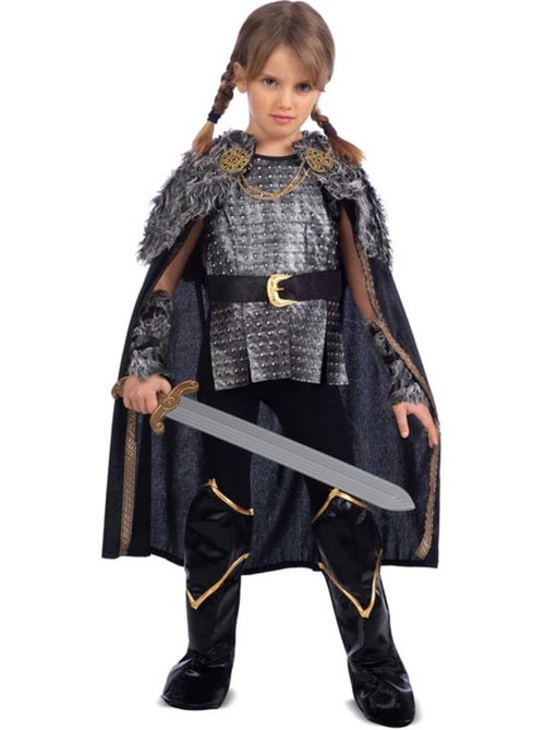 Costume de femme viking avec cape - Kiabi