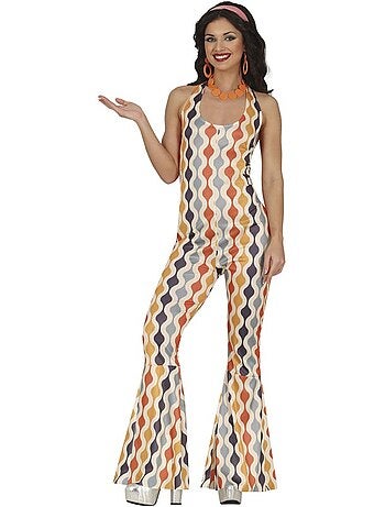 Costume de fille disco des années 70